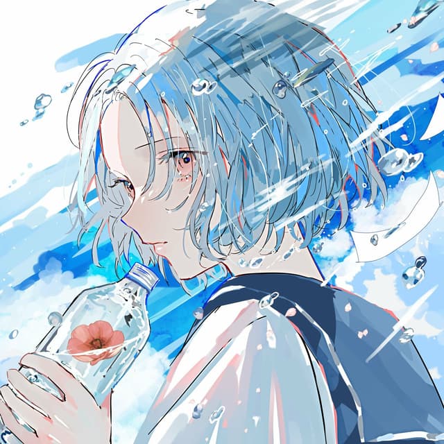 Album cover art for アネモネと炭酸水