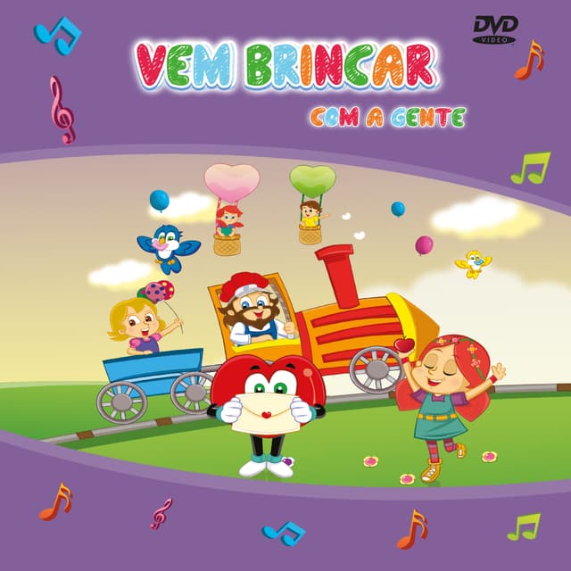 Album cover art for Vem Brincar Com a Gente