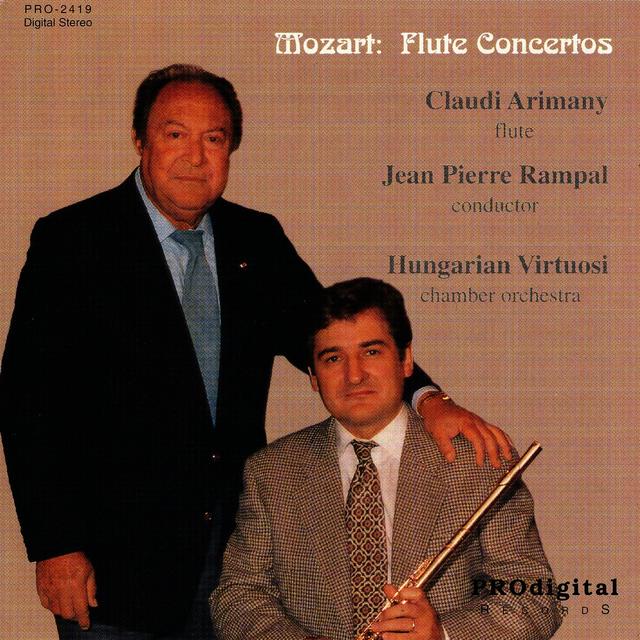 Album cover art for Mozart: Concertos For Flute And Orchestra