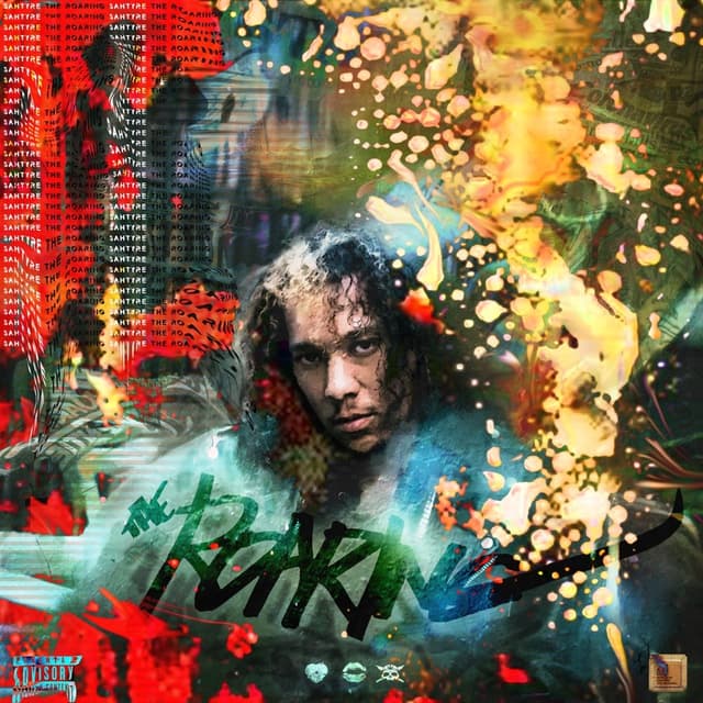 Album cover art for The Roaring