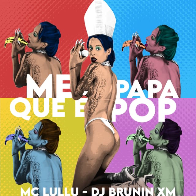 Album cover art for Me Papa Que É Pop