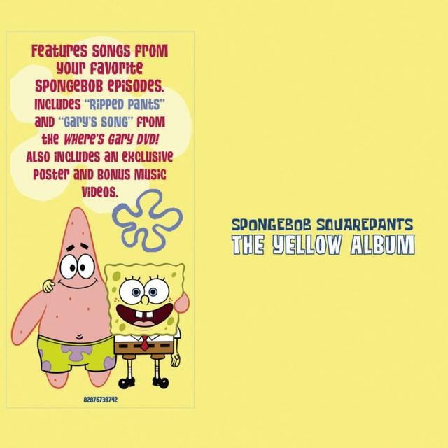 Album cover art for Spongebob Squarepants - The Yellow Album