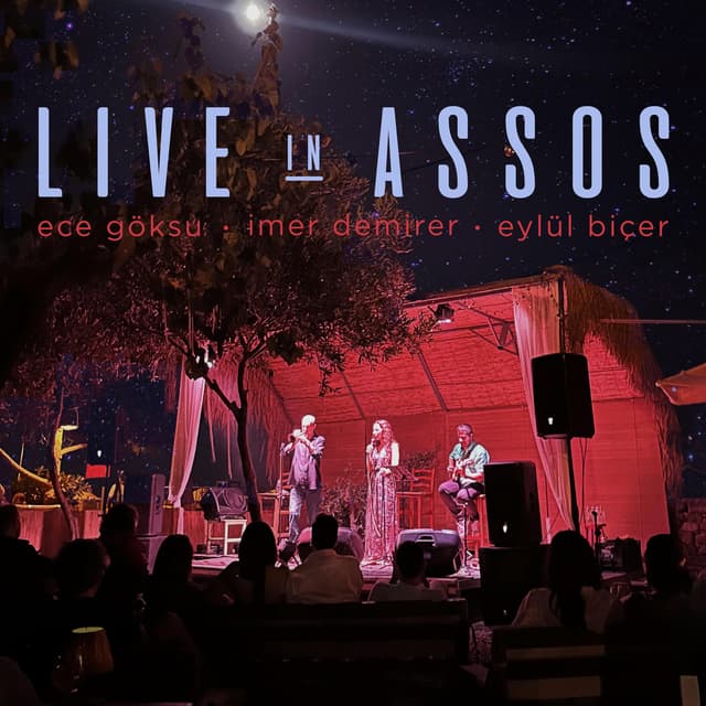 Album cover art for Live in Assos