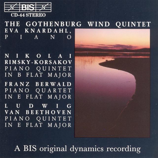 Album cover art for Rimsky-Korsakov / Beethoven: Piano Quintets / Berwald: Piano Quartet