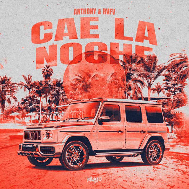 Album cover art for CAE LA NOCHE