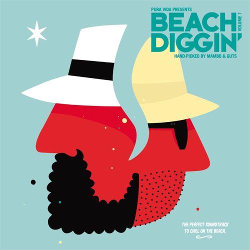 Album cover art for Beach Diggin’, Vol. 1