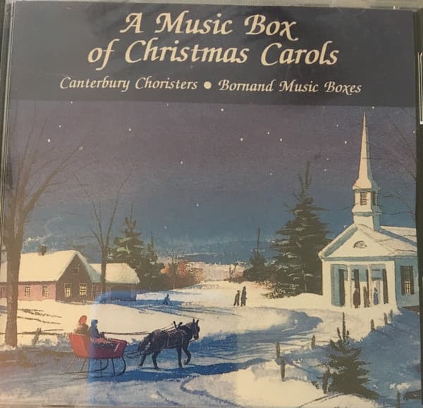 Album cover art for A Music Box of Christmas Carols