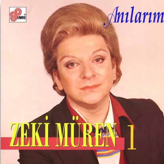 Album cover art for Anılarım (Zeki Müren 1)