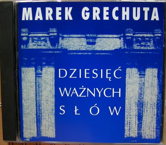 Album cover art for Dziesięć ważnych słów