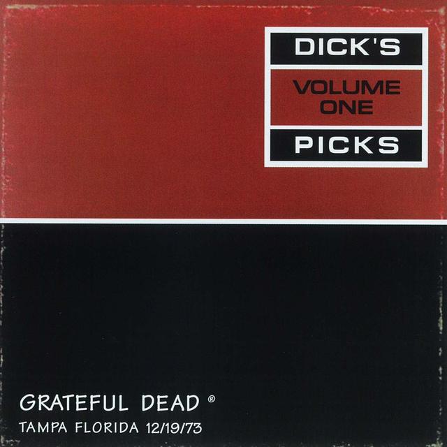 Album cover art for Dick's Picks Volume 1: Tampa, Fl 12/19/1973