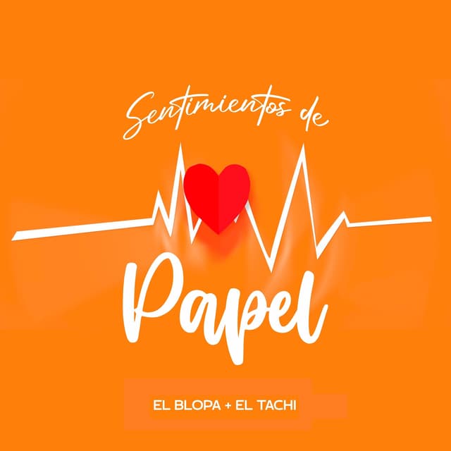 Album cover art for Sentimientos de Papel