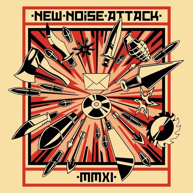Album cover art for New Noise Attack