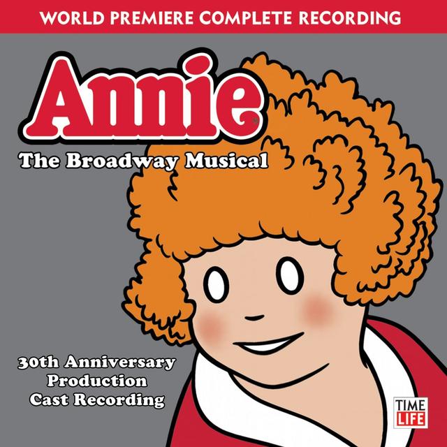 Album cover art for Annie - The Broadway Musical