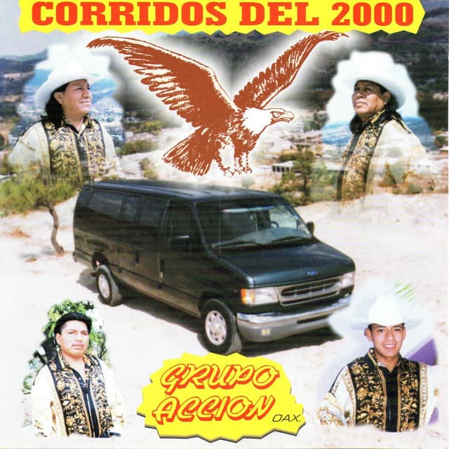 Album cover art for Corridos Del 2000