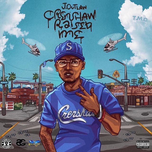Album cover art for Crenshaw Raised Me