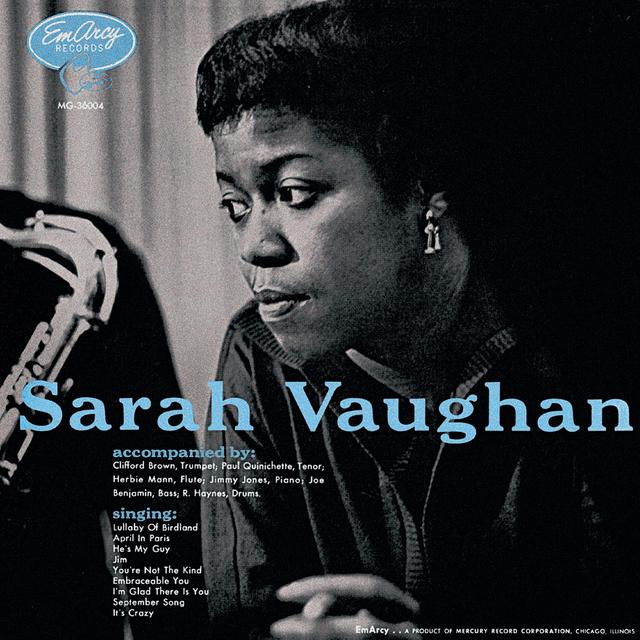 Album cover art for Sarah Vaughan