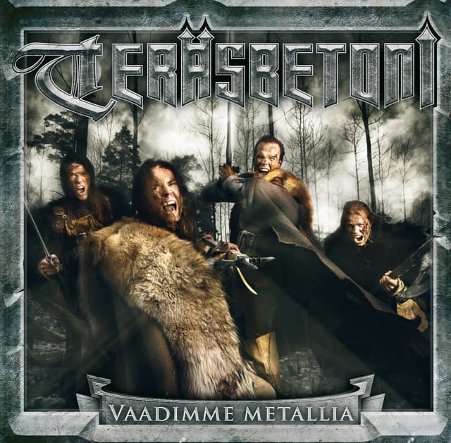 Album cover art for Vaadimme metallia