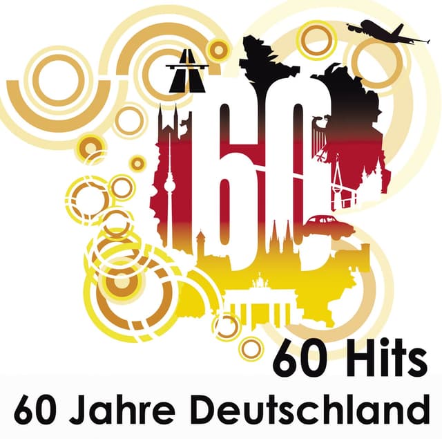 Album cover art for 60 Hits - 60 Jahre Deutschland