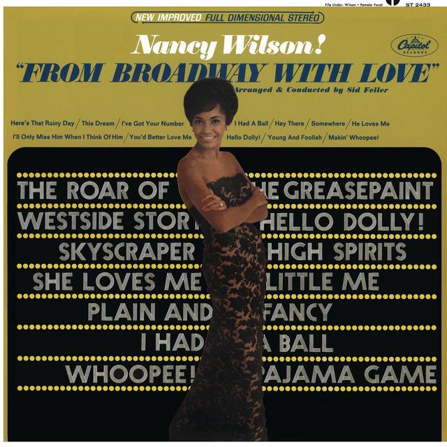 Album cover art for From Broadway with Love
