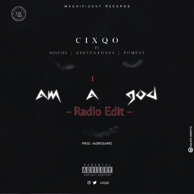 Album cover art for I Am a god