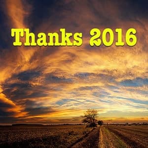 Album cover art for Thanks 2016