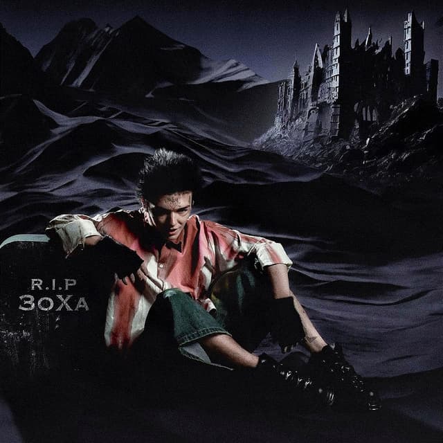 Album cover art for REST IN PEACE