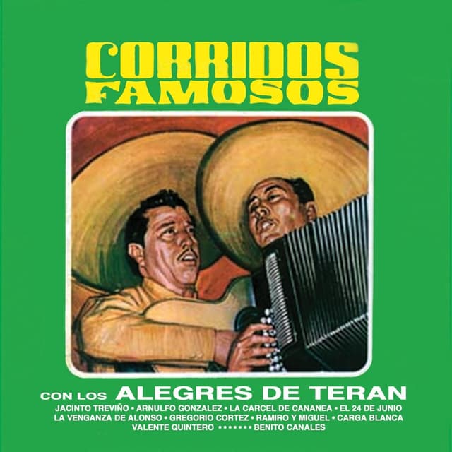 Album cover art for Corridos Famosos