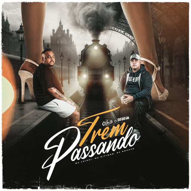 Album cover art for Olha O Trem Passando