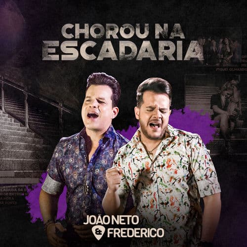 Album cover art for Chorou na Escadaria - Single