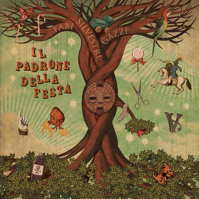 Album cover art for Il padrone della festa