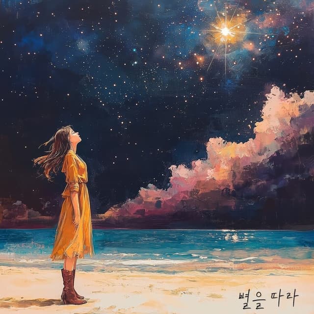 Album cover art for 별을 따라