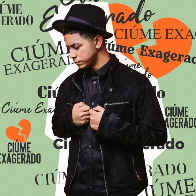 Album cover art for Ciúme Exagerado