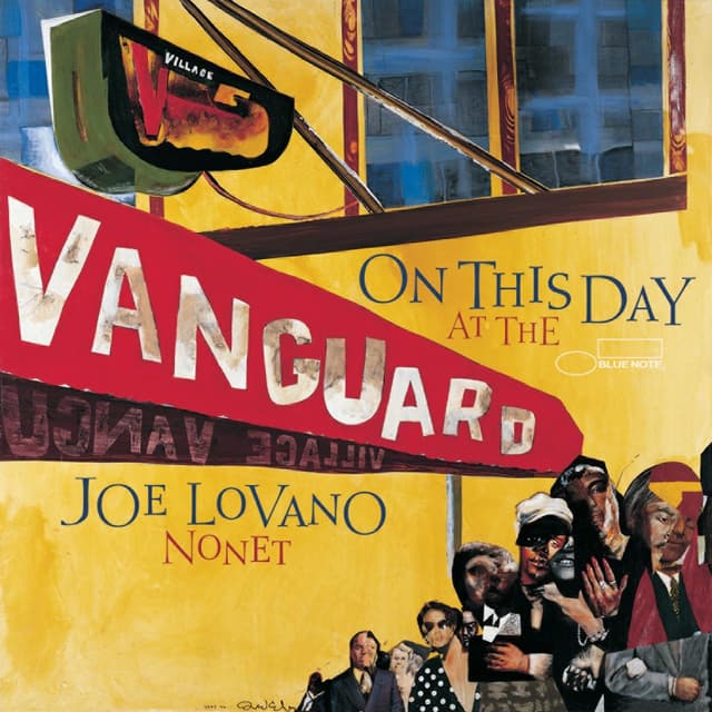 Album cover art for On This Day at the Vanguard