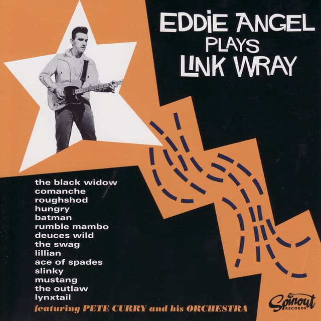Album cover art for Eddie Angel Plays Link Wray