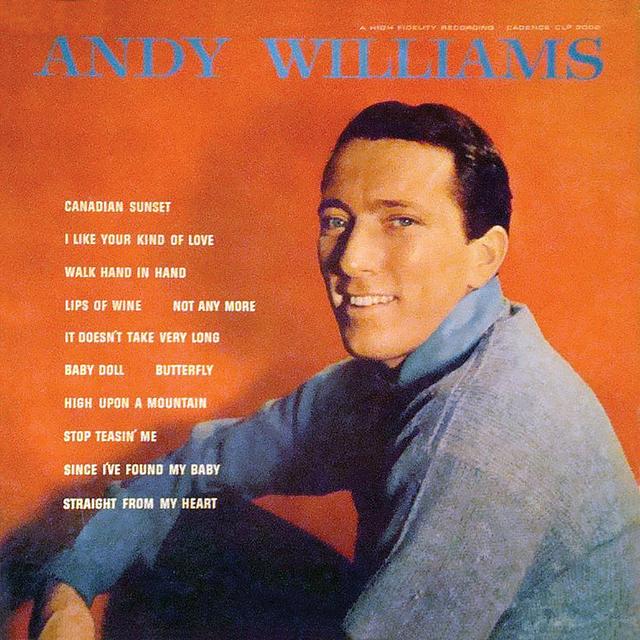 Album cover art for Andy Williams