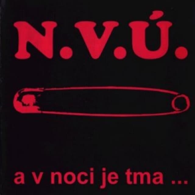 Album cover art for A v noci je tma