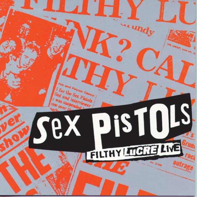 Album cover art for Filthy Lucre Live
