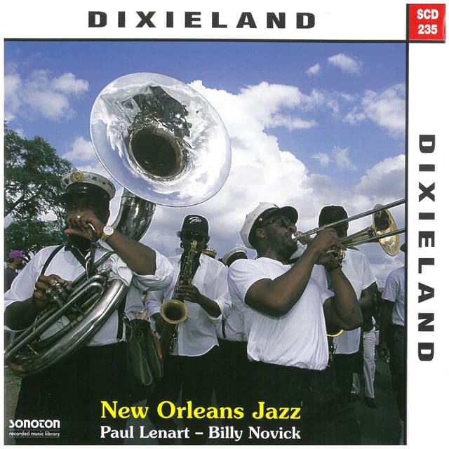 Album cover art for Dixie Land: New Orleans Jazz