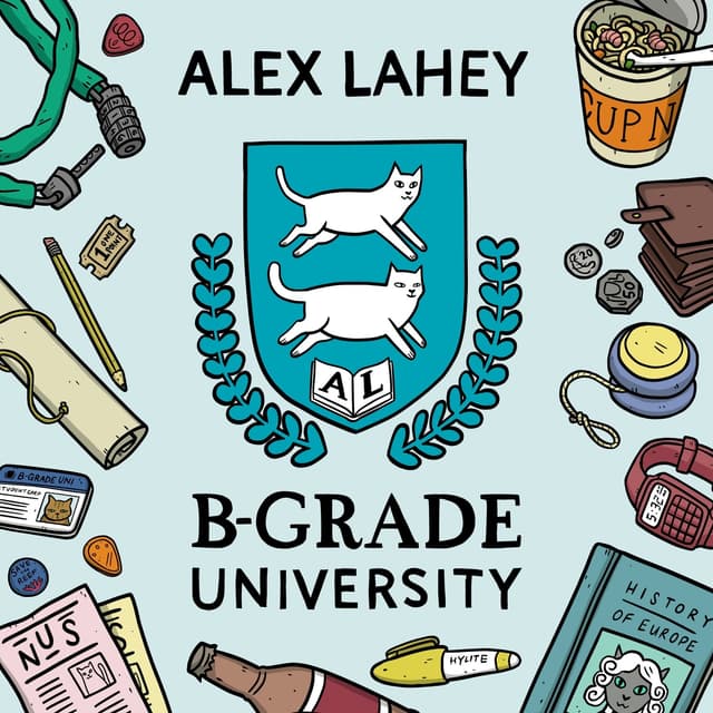 Album cover art for B-Grade University
