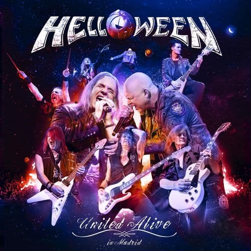 Album cover art for United Alive in Madrid