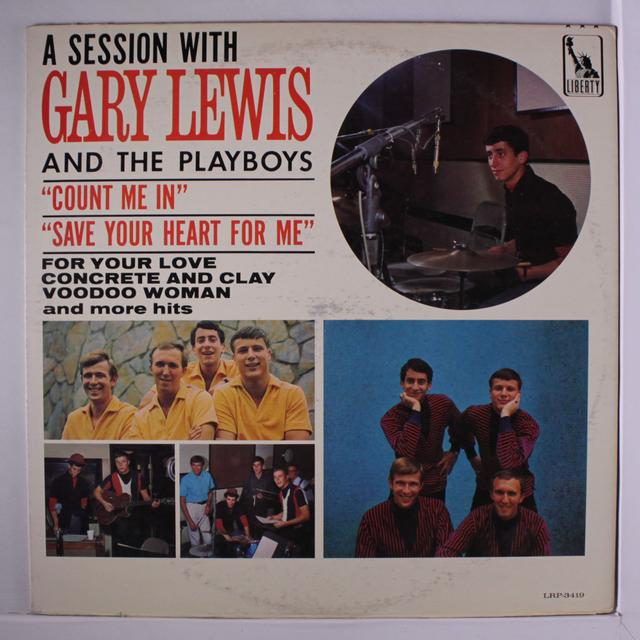 Album cover art for A Session With Gary Lewis And The Playboys