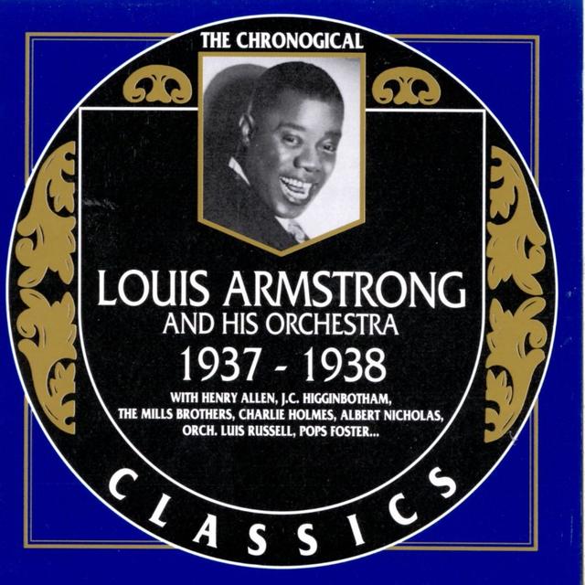 Album cover art for The Chronological Louis Armstrong 1937-1938