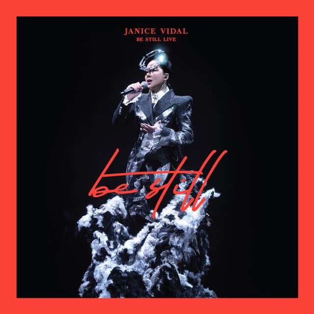 Album cover art for Janice Vidal Be Still Live 2022