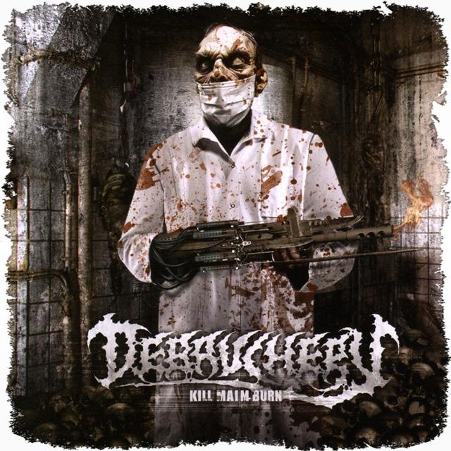 Album cover art for Kill Maim Burn