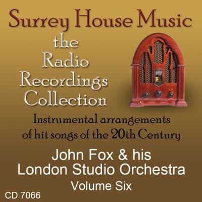 Album cover art for John Fox & His London Studio Orchestra, Vol. 6