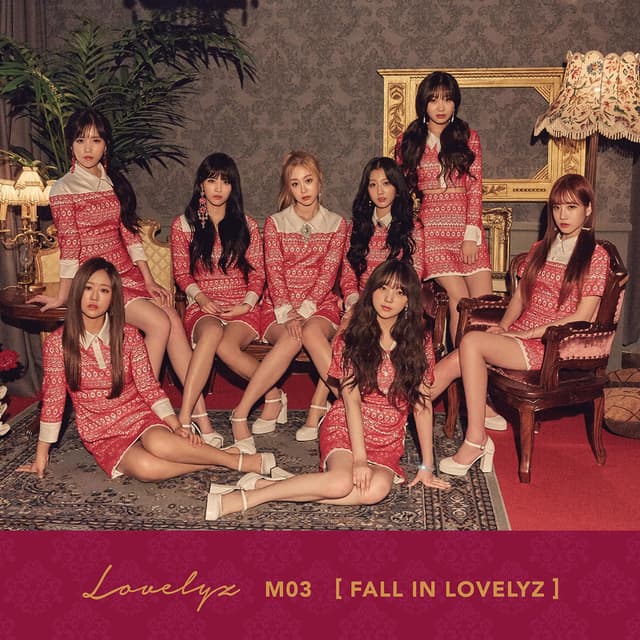 Album cover art for Fall in Lovelyz