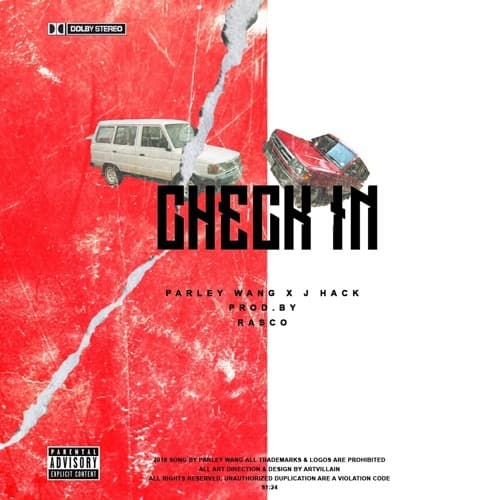 Album cover art for Check-In (Prod by Ben Rasco)