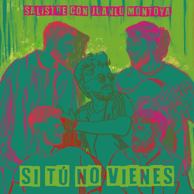 Album cover art for Si tú no vienes