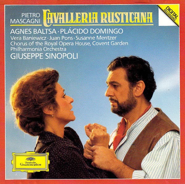 Album cover art for Mascagni: Cavalleria Rusticana