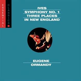 Album cover art for Ives: Symphony No. 1; Three Places In New England; Robert Browning Overture